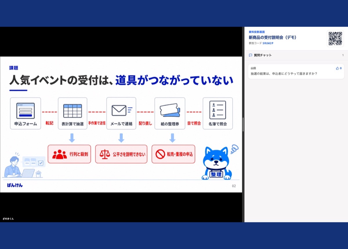 AIスライド投影・発表者ツール